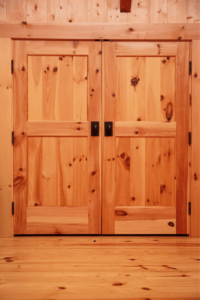 Knotty Pine Door